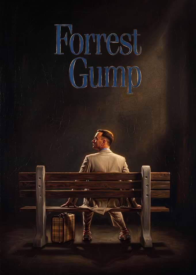 Forrest Gump Movie Poster Painting