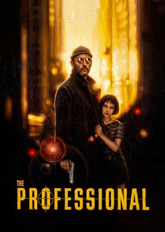 Léon The Professional Movie Poster Painting