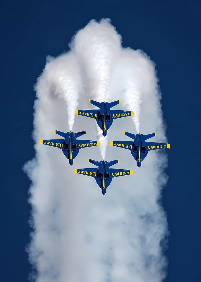 Blue Angels Formation Flying