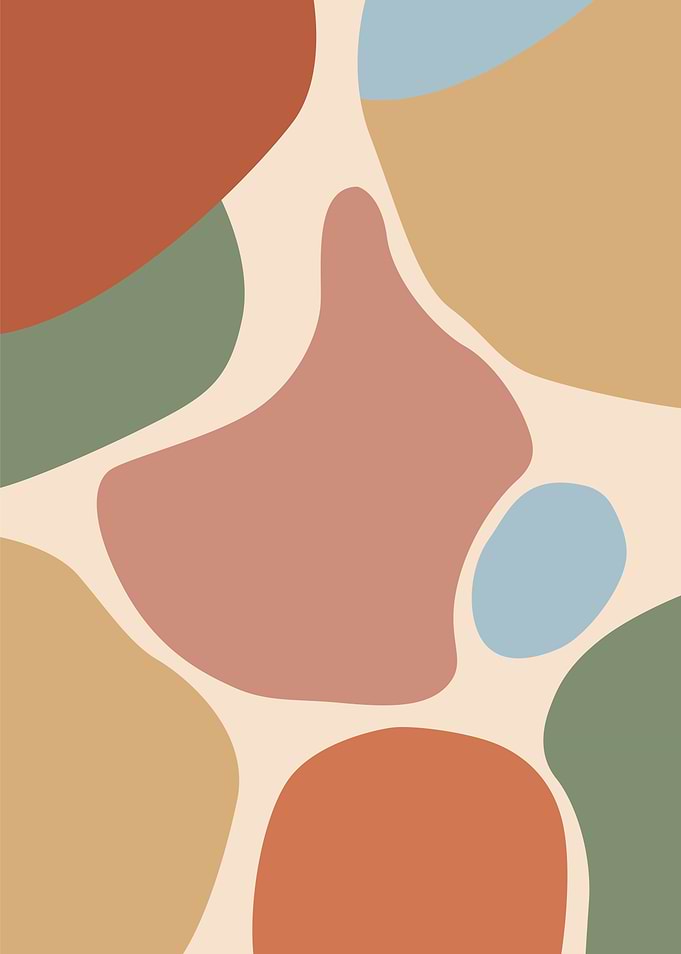 Abstract Organic Shapes