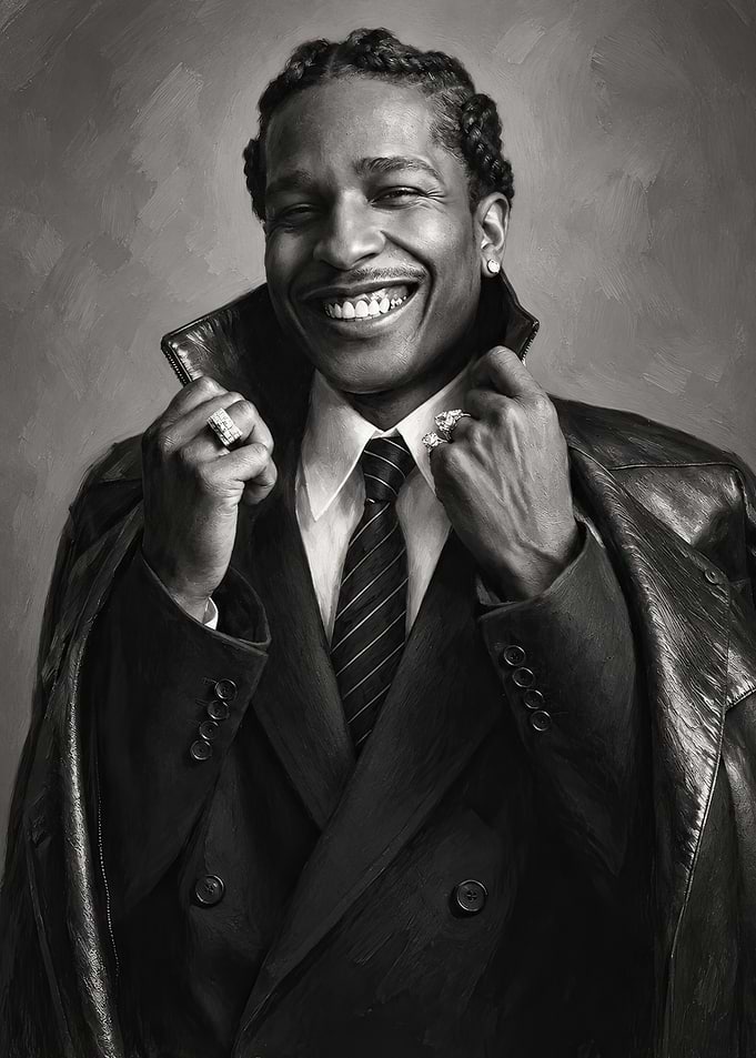 A$AP Rocky Portrait