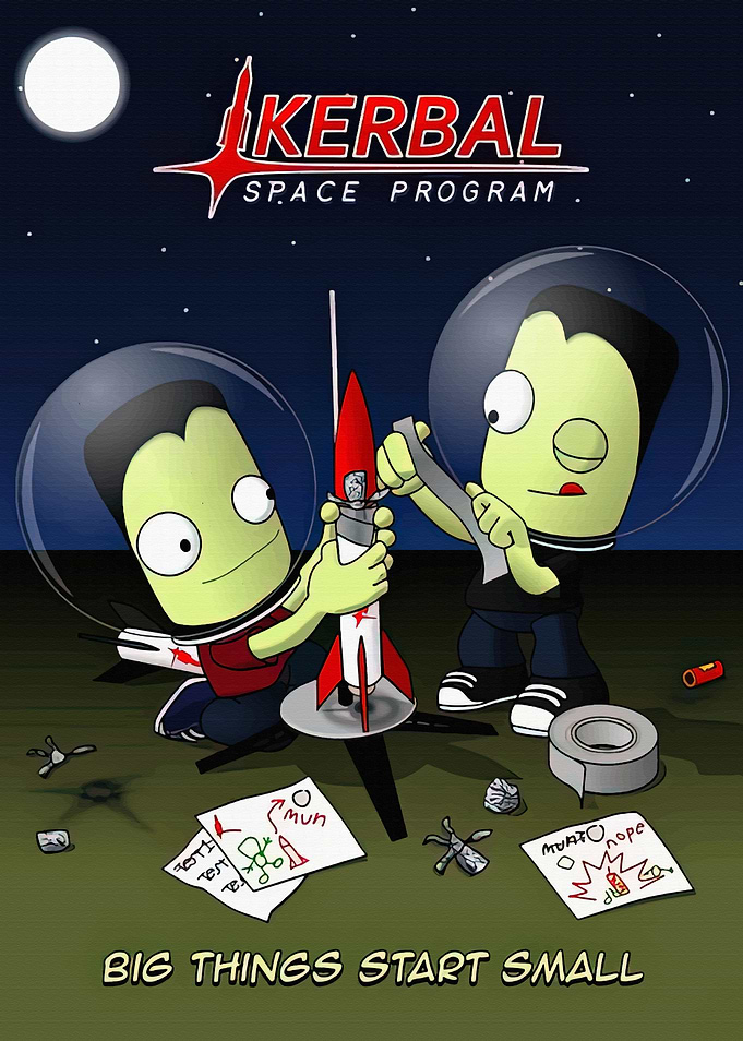 Kerbal Space Program Big Things Start Small