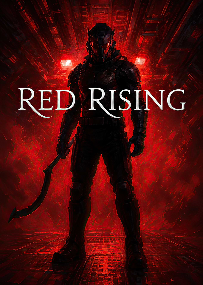 Red Rising Sci-Fi Warrior
