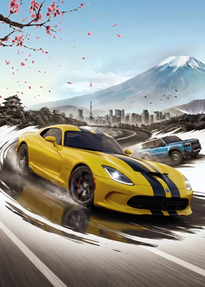 Yellow Viper Racing in Japan