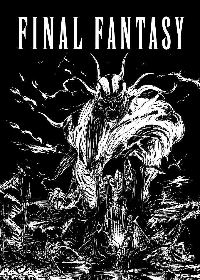 Final Fantasy Dark Fantasy Art