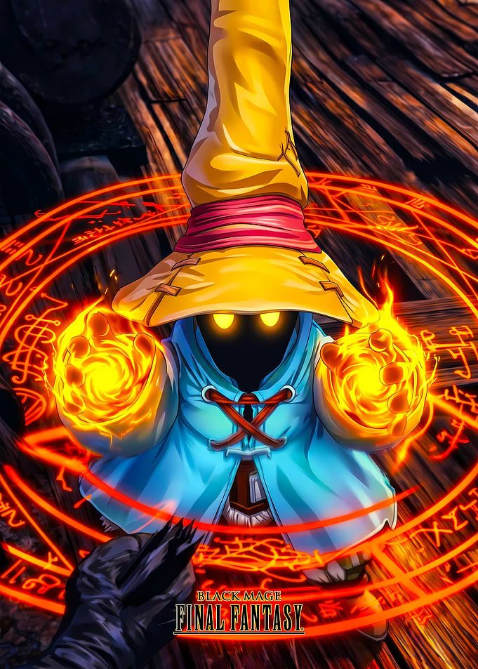 Vivi Ornitier casting a spell