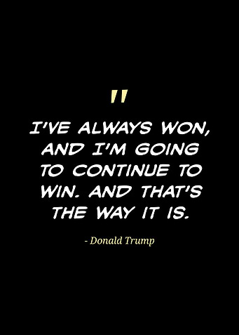Donald Trump Quote on Winning