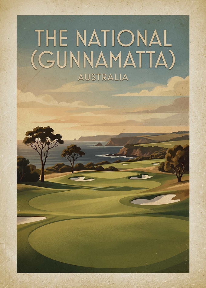 The National Golf Course Poster