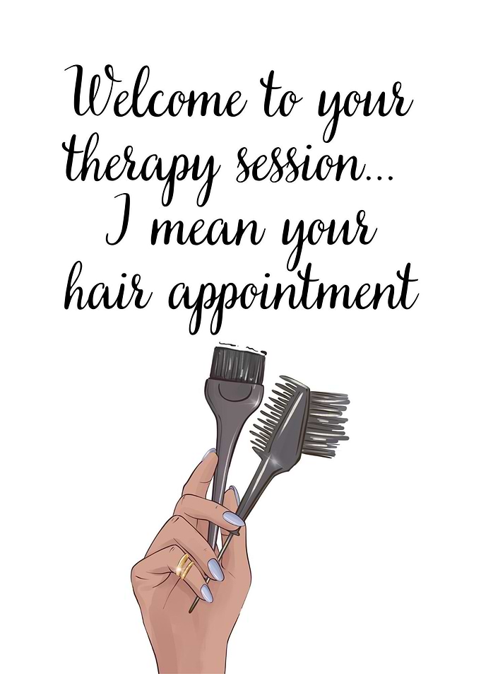 Hair Appointment Therapy Session