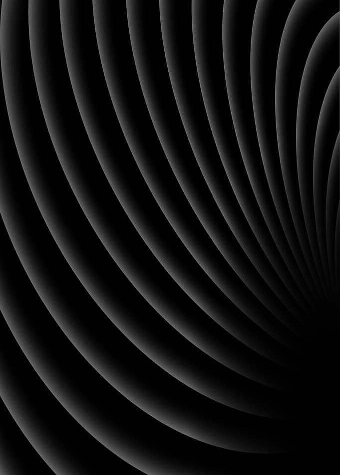 Abstract Black and Gray Swirls