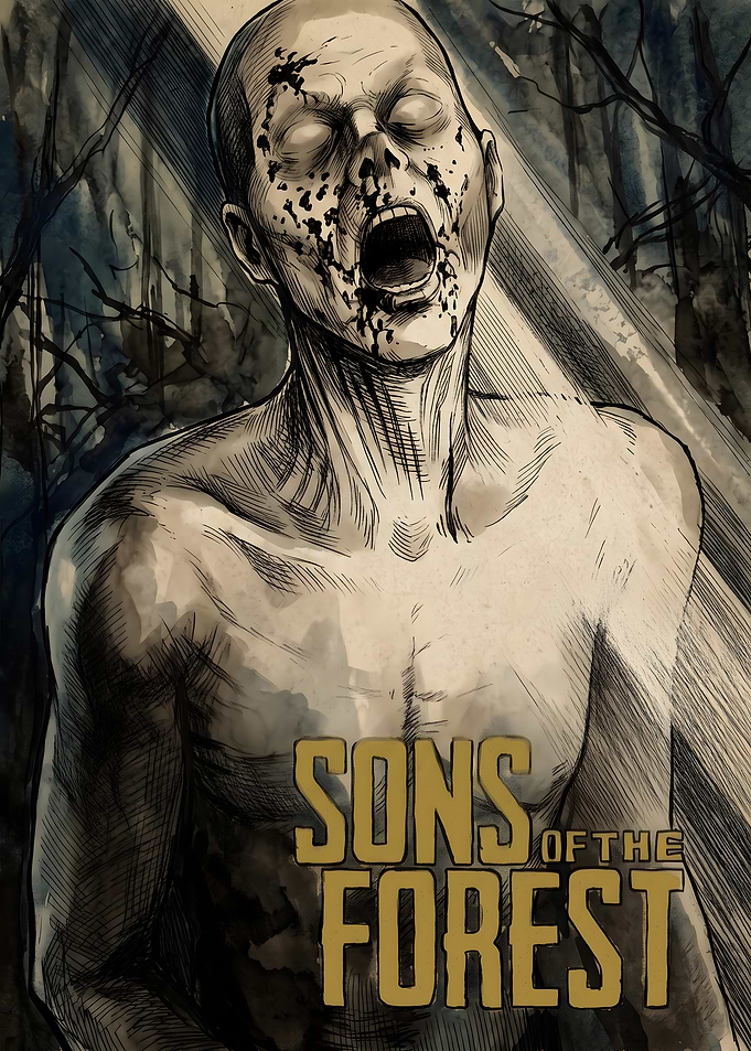 Sons of the Forest Zombie Art