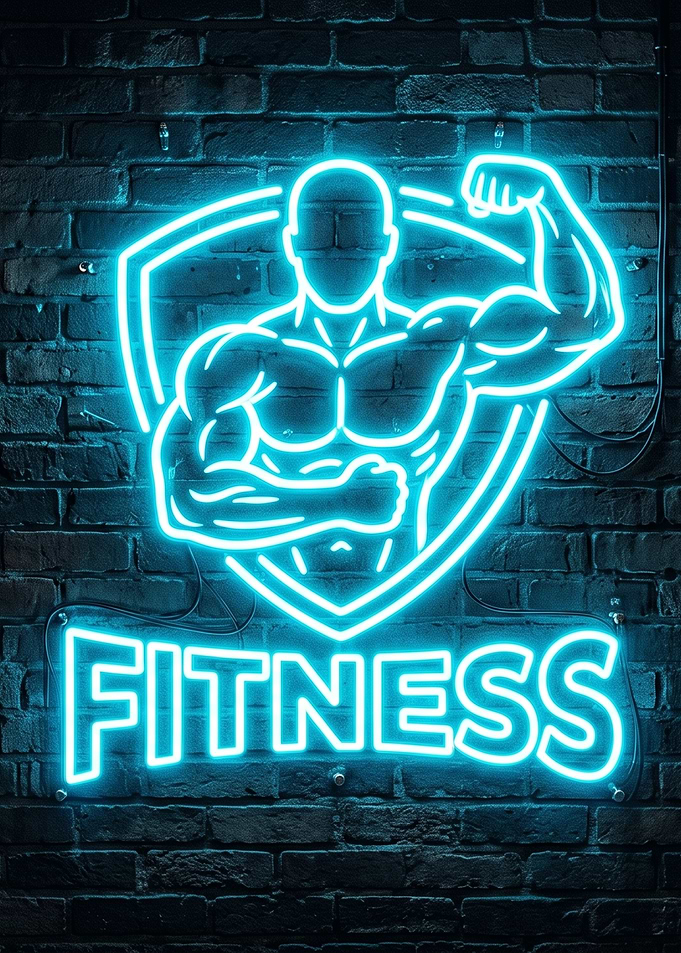 Fitness Neon Sign