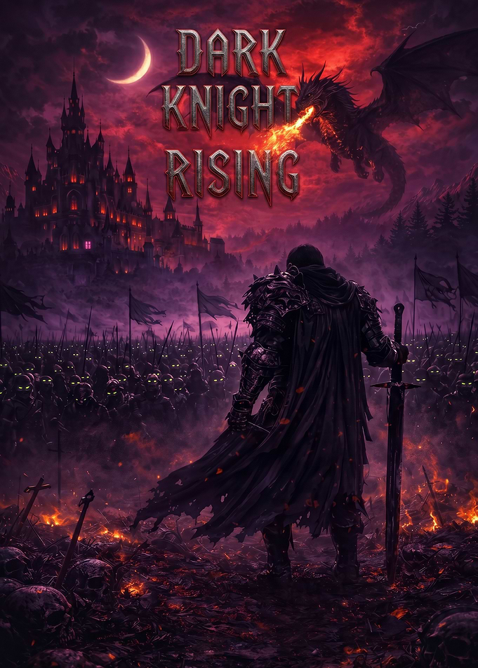 Dark Knight Rising Fantasy Art