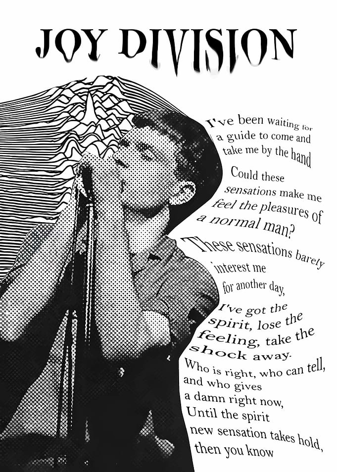 Joy Division Ian Curtis Poster