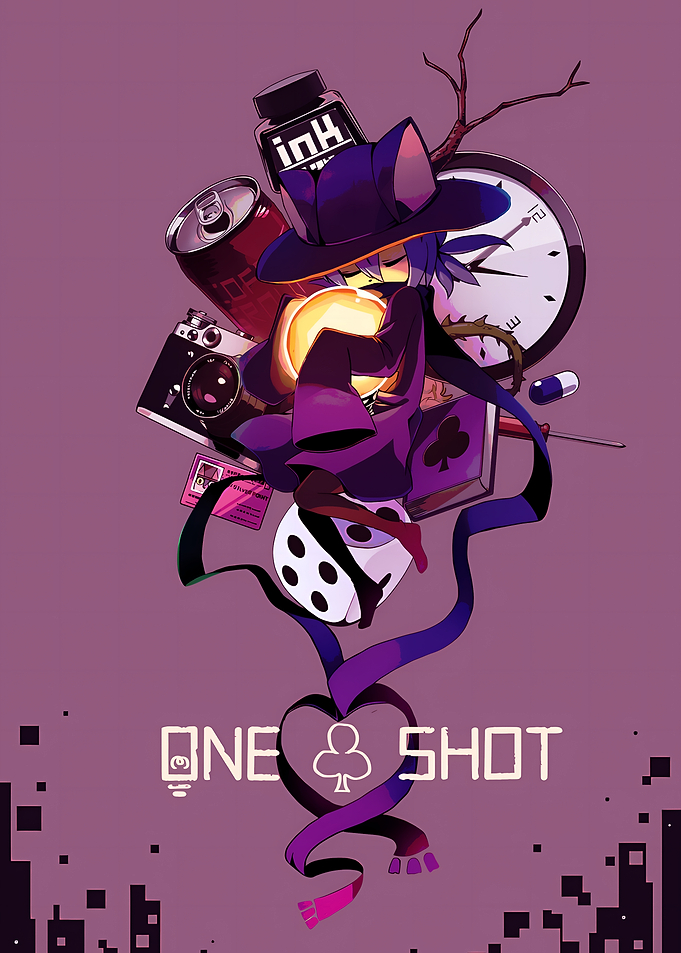 Niko from OneShot with game elements