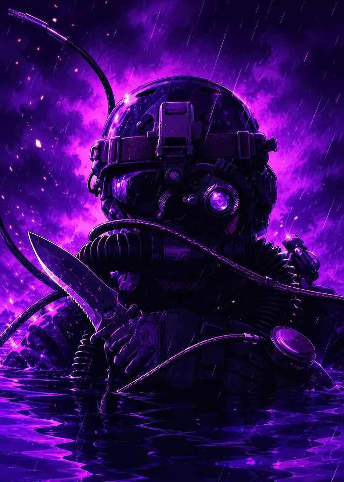 Soldier in Purple Rain