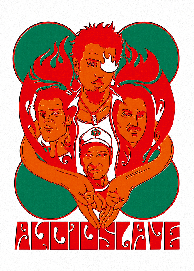 Acid Slave Band Poster