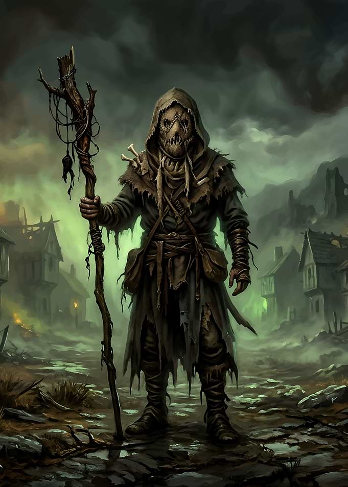 Scary Game 2 in a desolate village