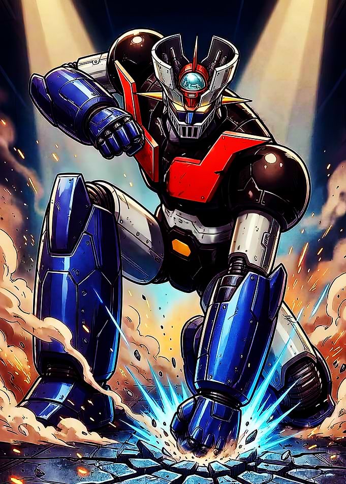 Mazinger Z Crushing Ground