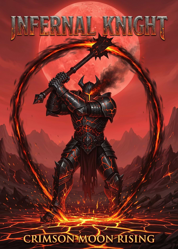 Infernal Knight Crimson Moon Rising
