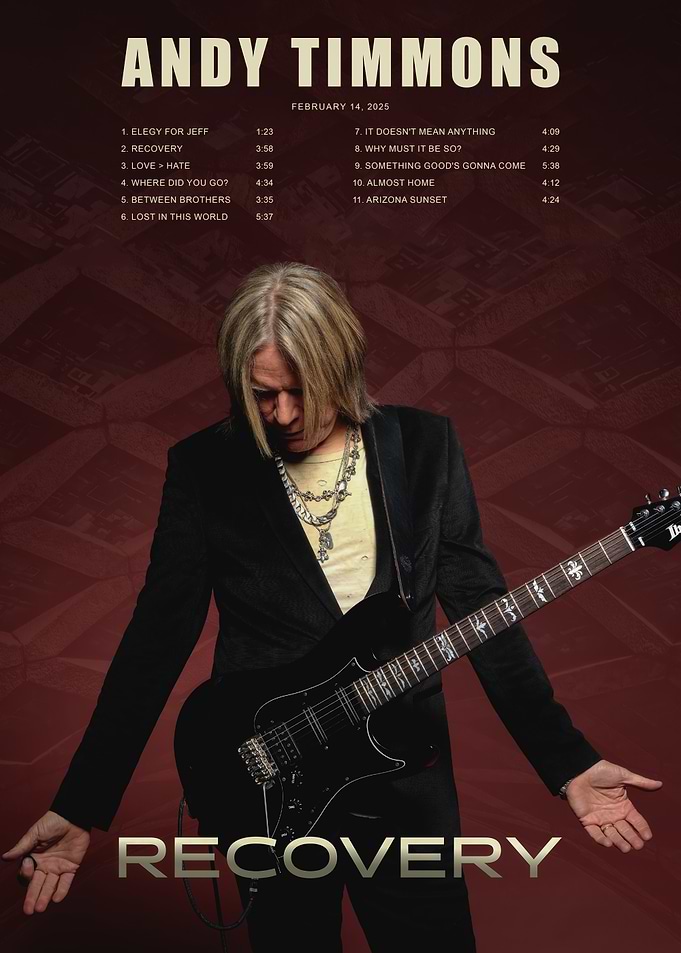 Andy Timmons Recovery Album Art