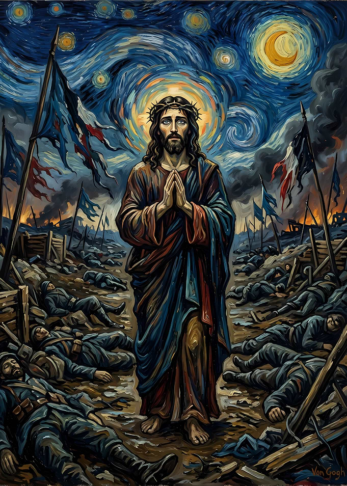 Jesus in a War-Torn Landscape