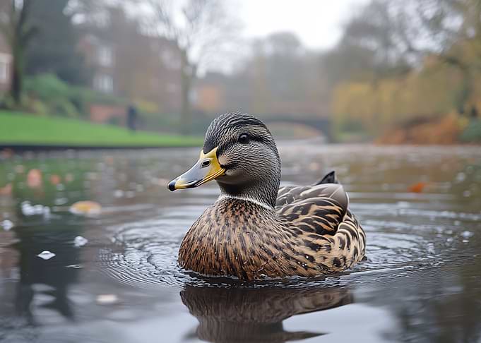 Mallard Duck on Water