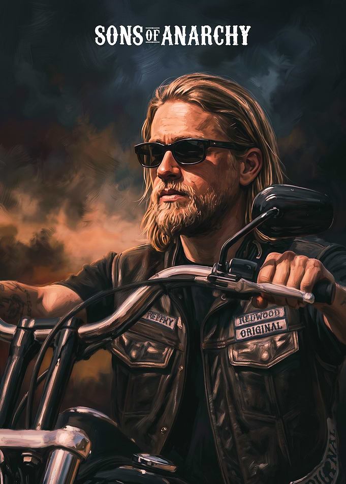 Sons of Anarchy Jax Teller Portrait