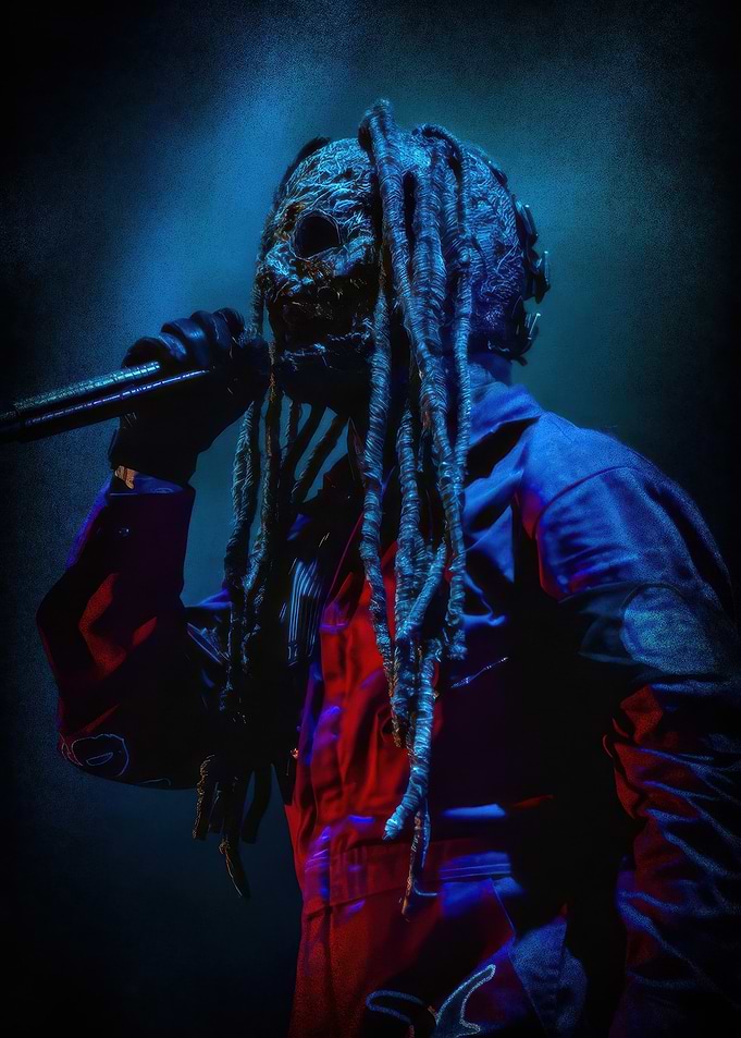 Slipknot Musician Performing on Stage