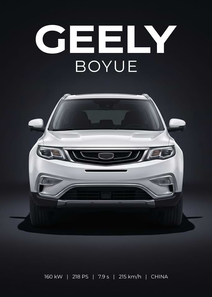 Geely Boyue Car Advertisement