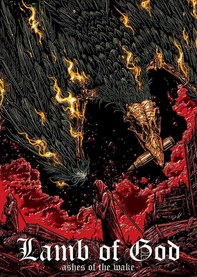 Lamb of God Ashes of the Wake Album Art