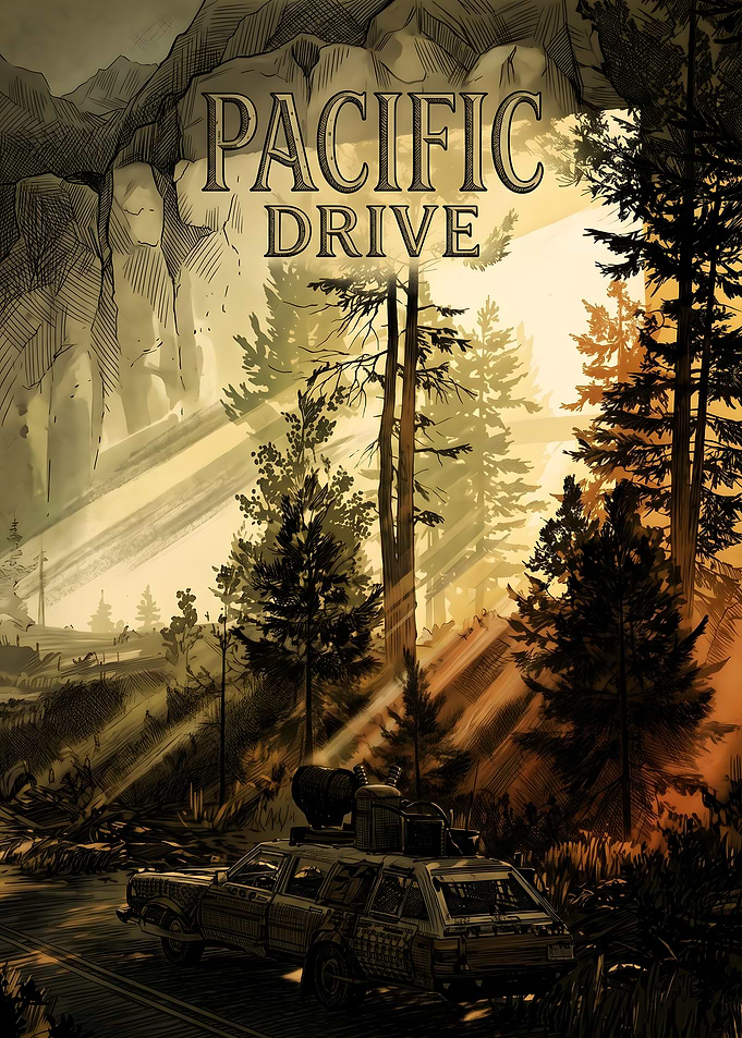 Pacific Drive Game Art