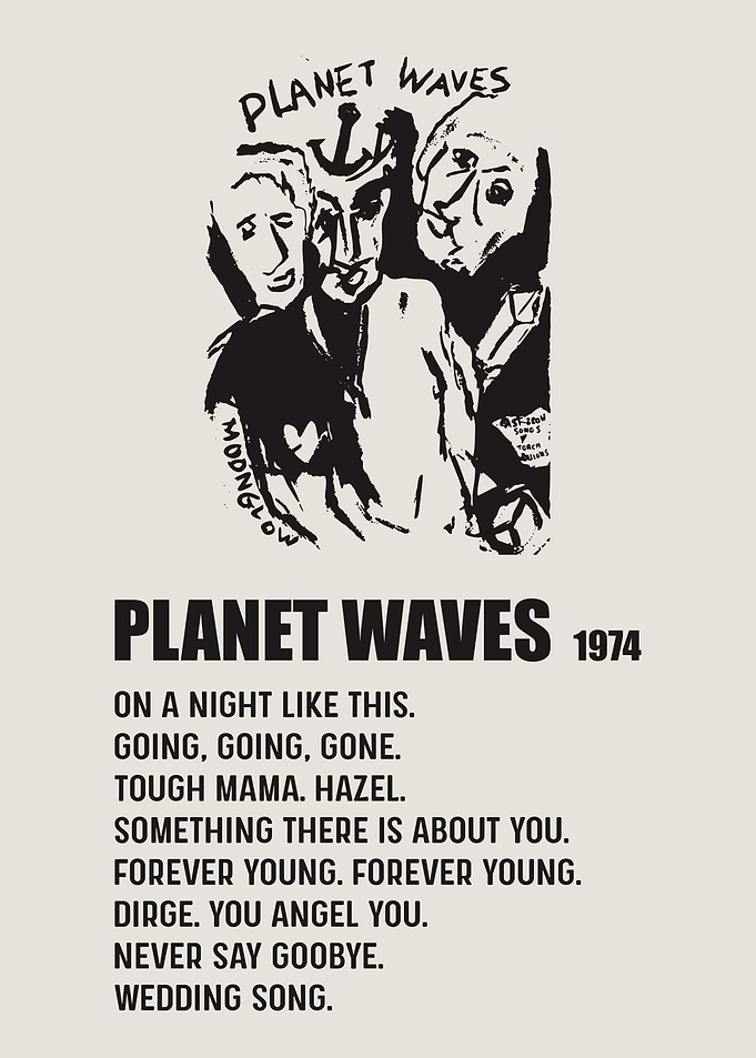 Planet Waves Album Art