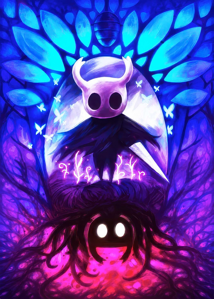 Hollow Knight and The Radiance