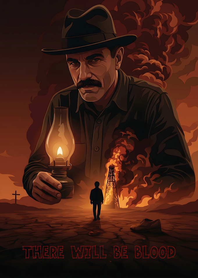 There Will Be Blood Movie Poster
