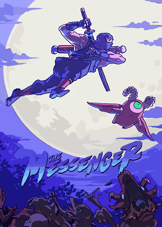 The Messenger Ninja and Robot