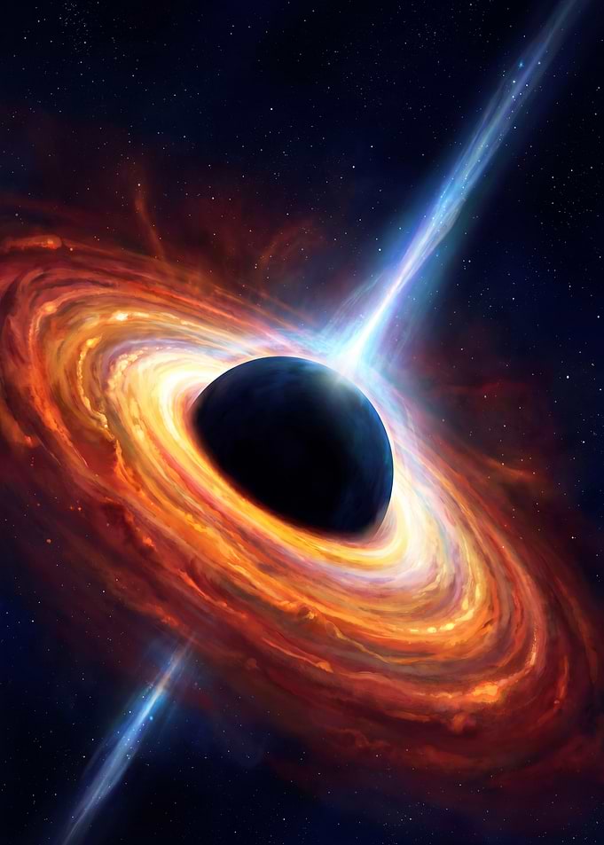 Black Hole in Space