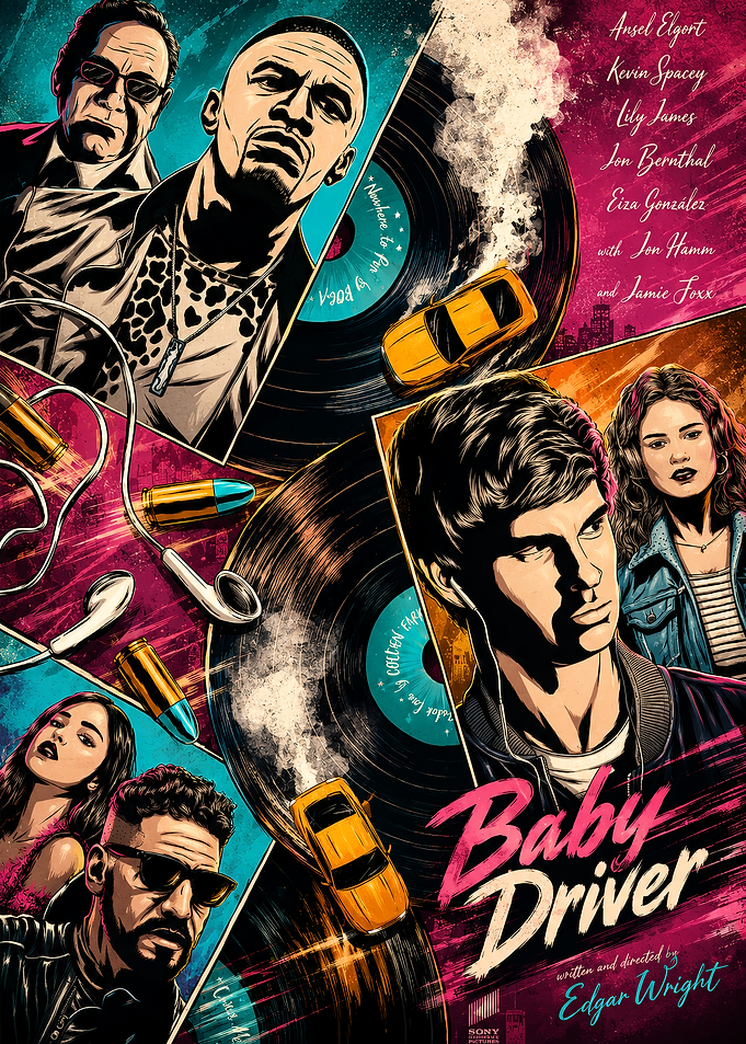 Baby Driver Movie Poster