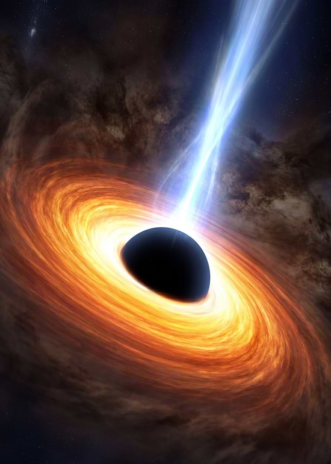 Black Hole with Accretion Disk and Jet