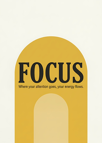 Focus Motivational Poster