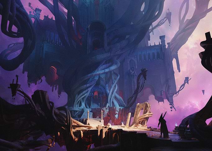 Fantasy Tree Castle Landscape