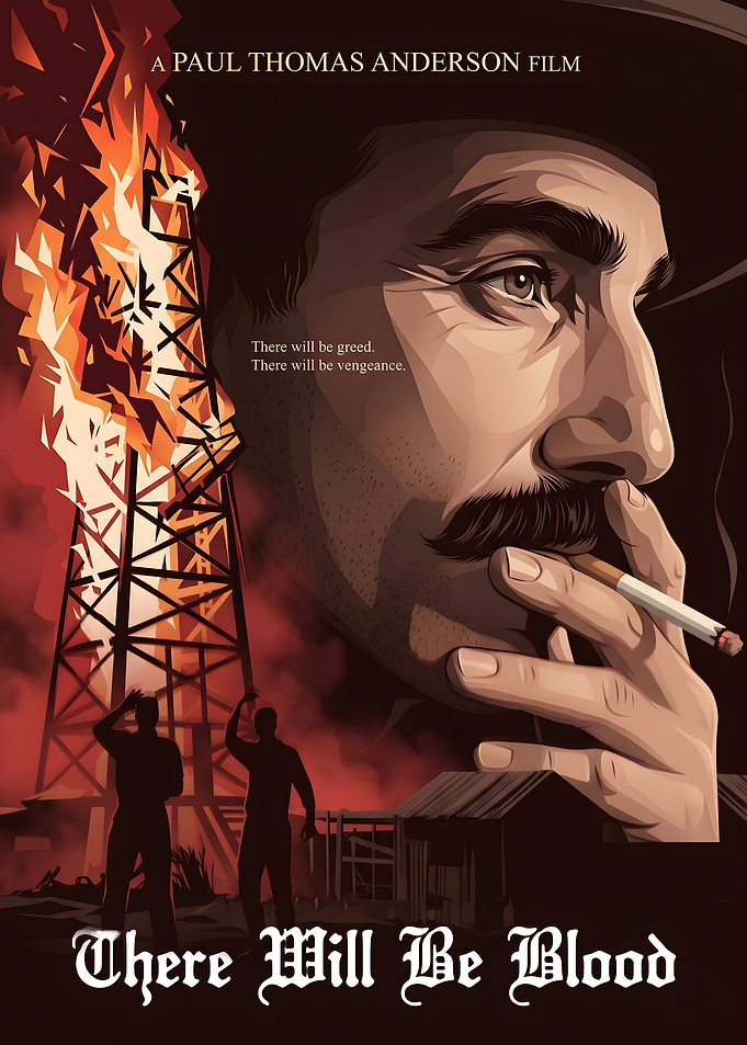 There Will Be Blood Movie Poster