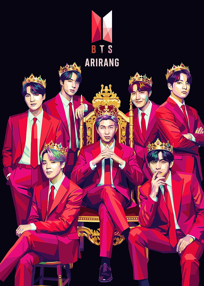 BTS Arirang Pop Art
