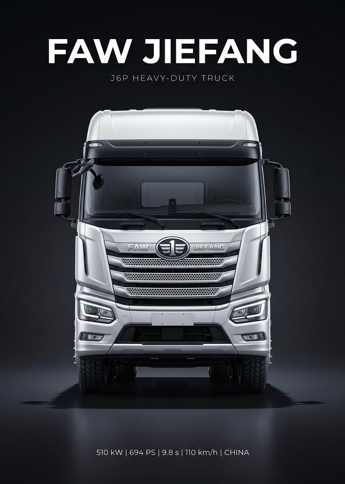 FAW Jiefang J6P Heavy-Duty Truck