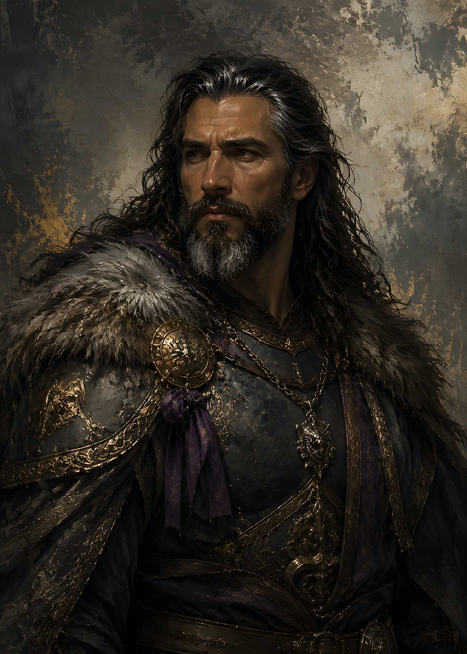 Portrait of a Viking Warrior