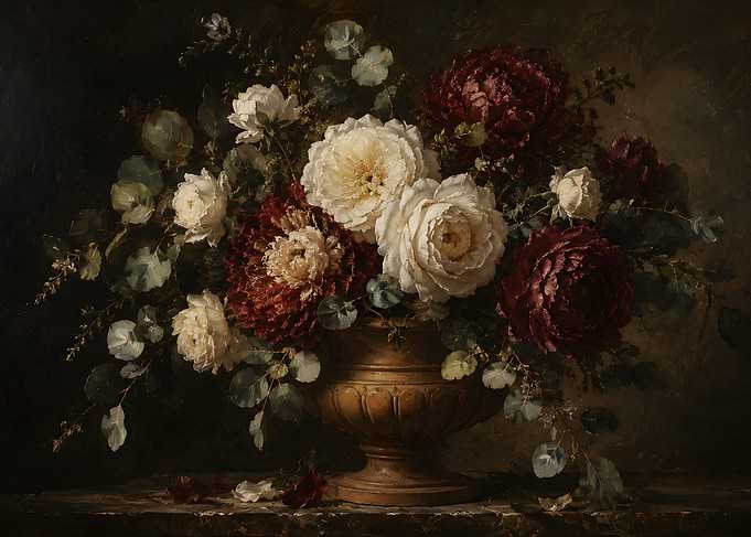 Floral Arrangement in a Vase