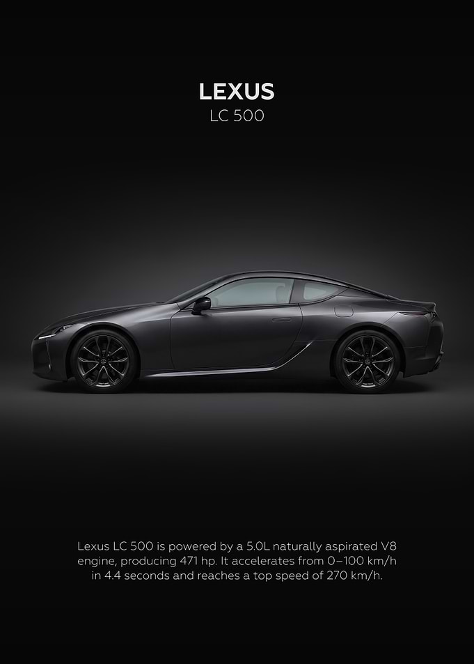 Lexus LC 500 Dark Side