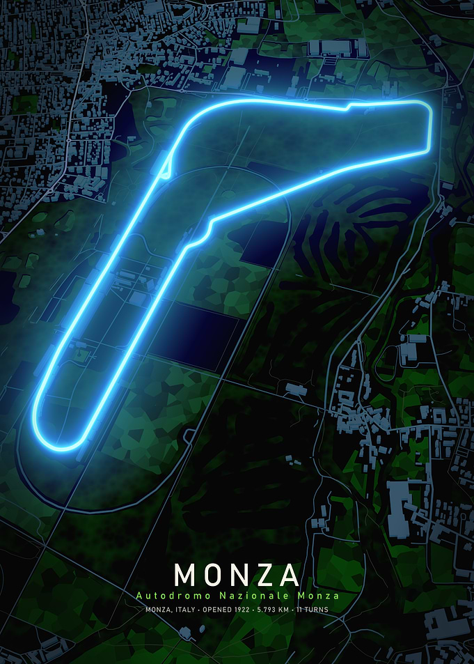 Monza Autodromo Nazionale — Neon Circuit