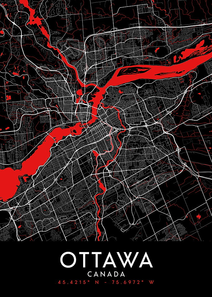 Ottawa Dark Map