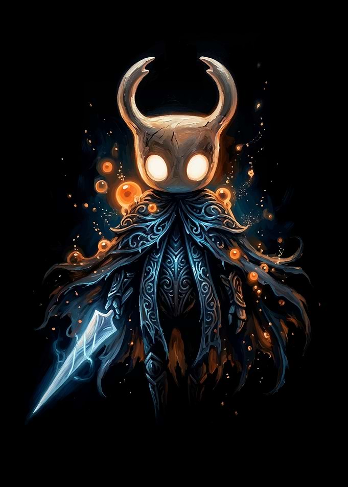 The Knight from Hollow Knight